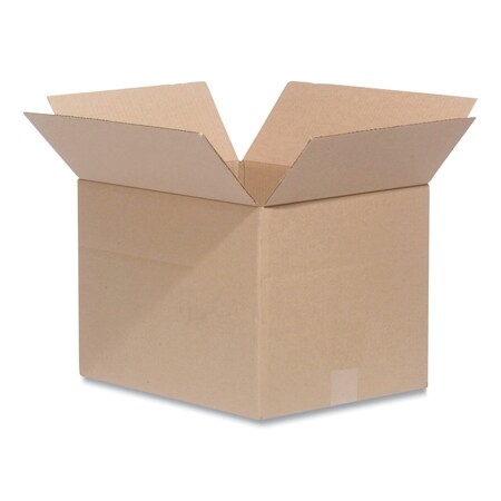 Coastwide Professional Multi-Depth Shipping Boxes, 200 lb Mullen Rated, RSC, 12 x 12 x 2 to 6, Brown Kraft, 25PK 63-121206